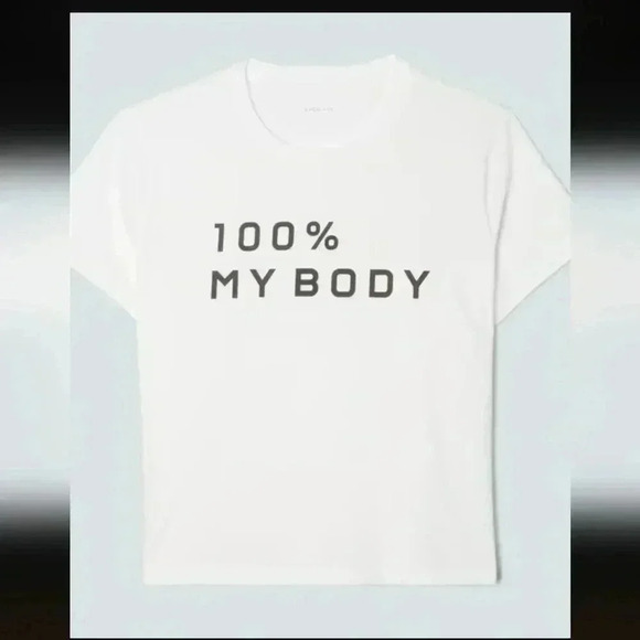 Everlane The 100% My Body Box-Cut Tee - Picture 1 of 4